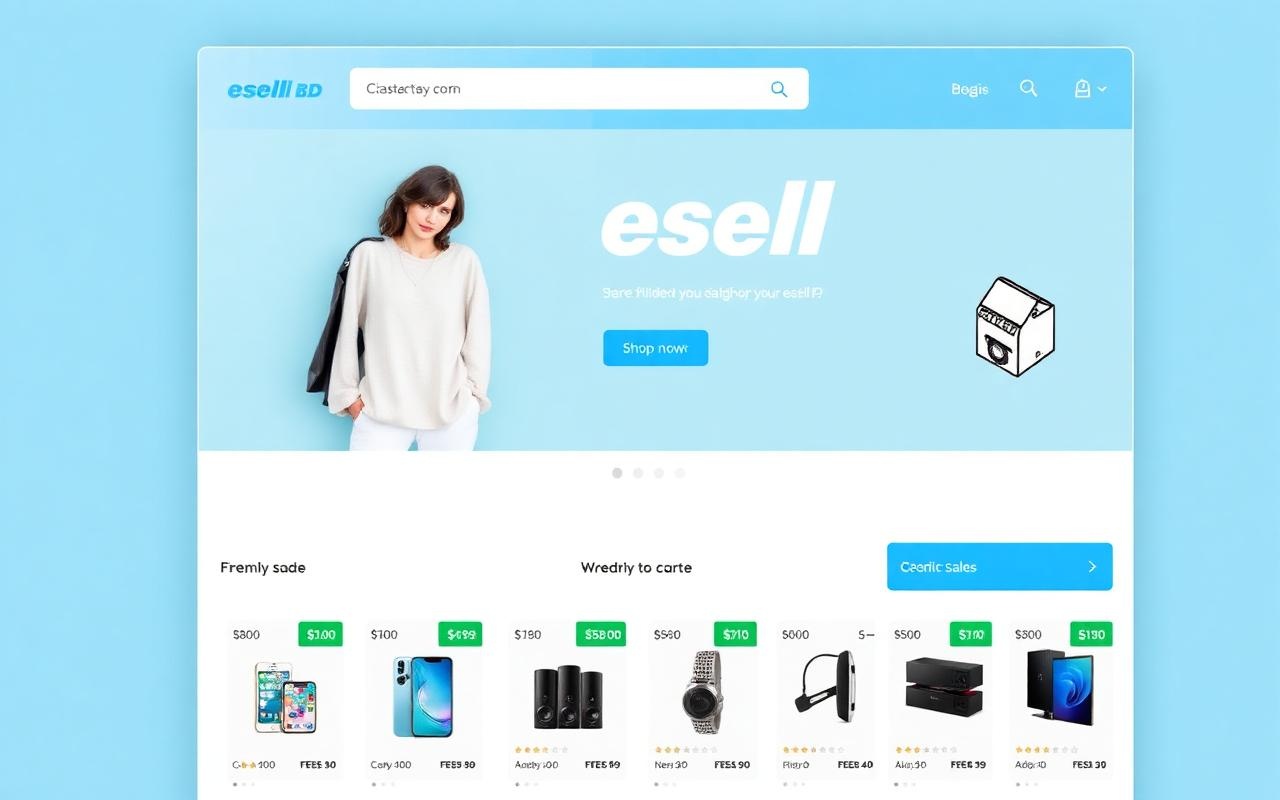 eSell BD — Multi-product Shop