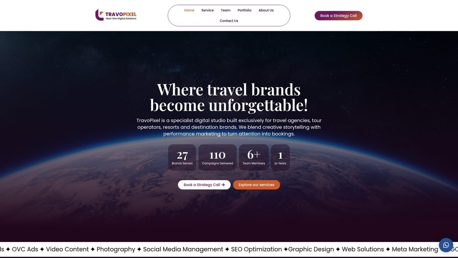 TravoPixel — Digital Solutions for Travel Agencies